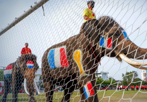 Ayutthaya kids recreate Fifa World Cup, Thai style