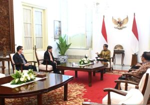 Indonesian President Jokowi meets ASEAN secretary general 