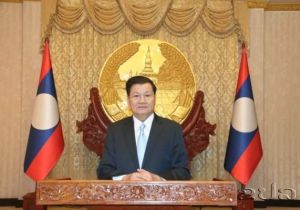 Lao President extends New Year wishes to Lao people