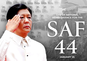 Philippine President Marcos honors SAF 44 heroism