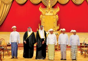 Myanmar leader accepts Credentials of Kuwaiti Ambassador to Myanmar