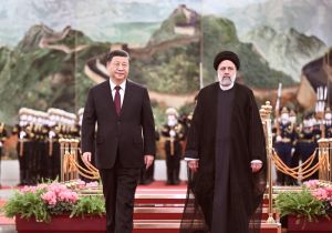Chinese President talks with Iranian president
