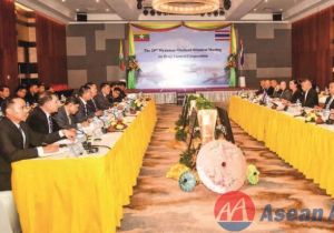 24th Myanmar-Thai joint drug control meeting held in Yangon