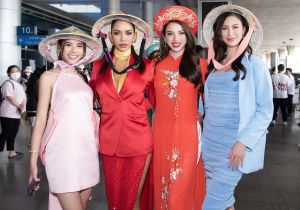 Thai beauty pageant contestants visit Vietnam