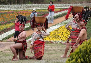 Traveling Philippine troupe performs at Dolmen Festival