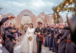 The Best Photos from Jordan Prince Hussein and Rajwa Al Saif's Royal Wedding