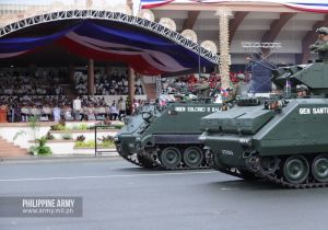 The Philippine Army joins the 125th Philippine Independence and Nationhood wreath-laying rites