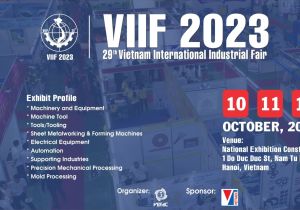 Vietnam International Industrial Fair 2023 will be held from October 10-12