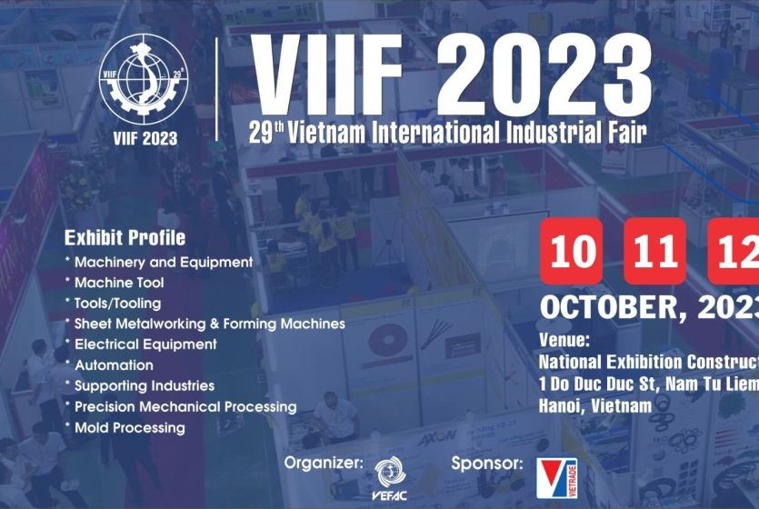 Vietnam International Industrial Fair 2023 will be held from October 10-12