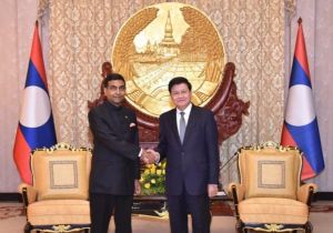 Lao President receives Letter of Credence from new India Ambassador
