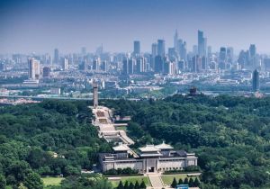 Aerial view of Nanjing, East China