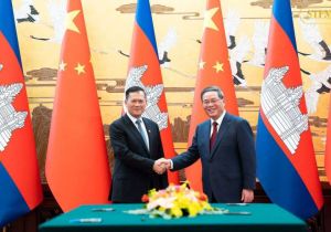 Cambodia, China Reaffirm Mutual Support