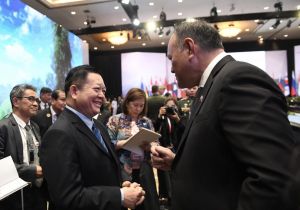 Secretary-General of ASEAN meets with Philippine Secretary of National Defense