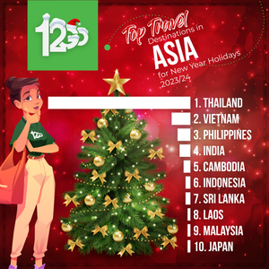 7 ASEAN countries among Top 2024 New Year Destinations in Asia