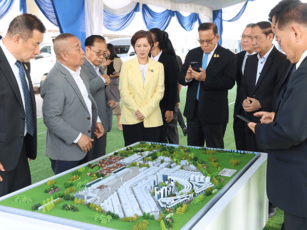 Thailand’s Palang Pracharath Party leader and former Deputy PM visits Thanaleng Dry Port 