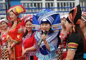 Sanyuesan Festival celebrated in China's Guangxi