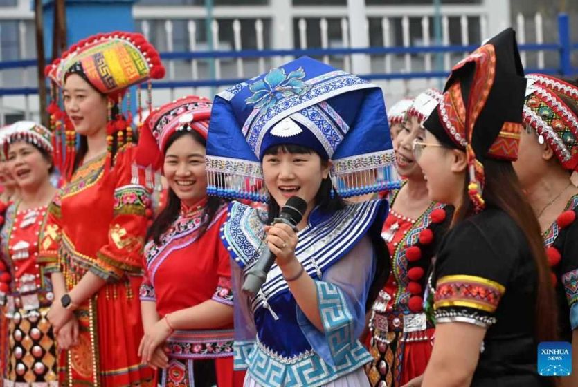 Sanyuesan Festival celebrated in China's Guangxi
