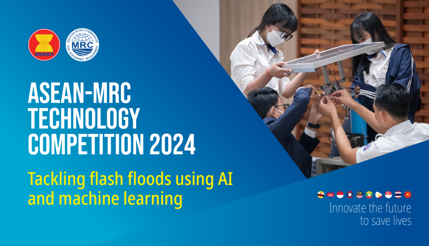 ASEAN-MRC Competition challenge students to innovate solutions for flash flood detection and warning