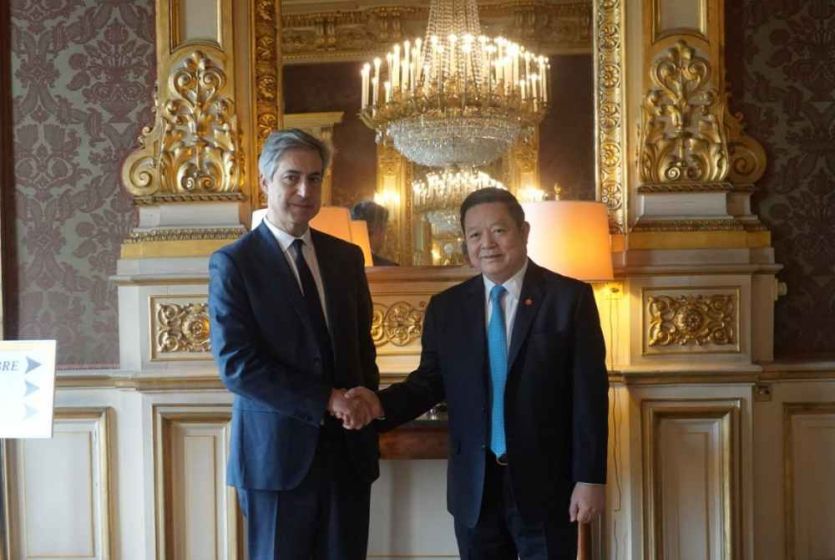 Secretary-General of ASEAN meets with the Ambassador of France for the Indo-Pacific