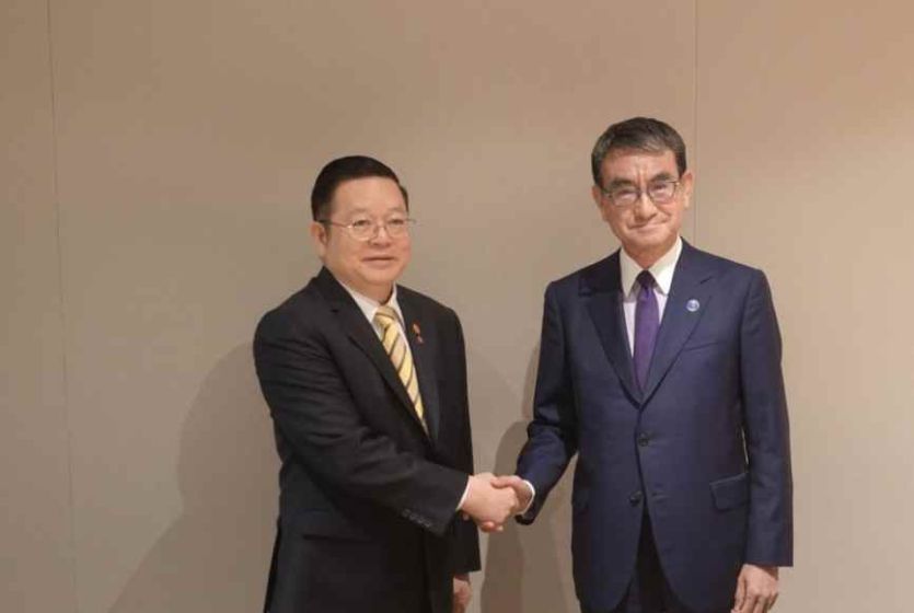 Secretary-General of ASEAN meets with the Minister for Digital Transformation of Japan