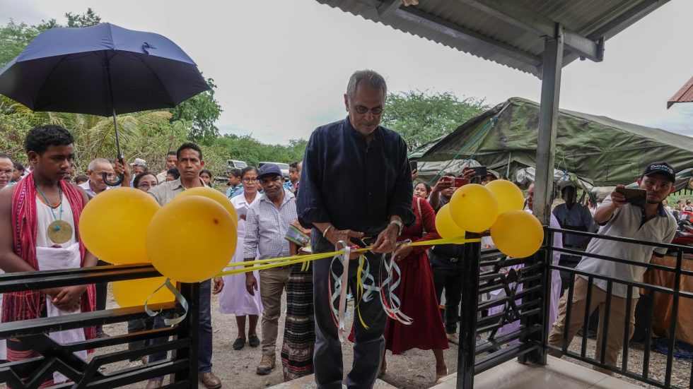 Timor-Leste President Opens Home for Missionary Daughters of Divine Mercy