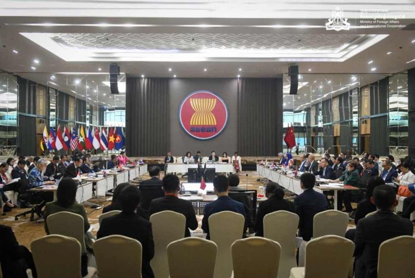 Cambodia’s ASEAN SOM Leader attends the 30th ASEAN-China Senior Officials’ Consultation