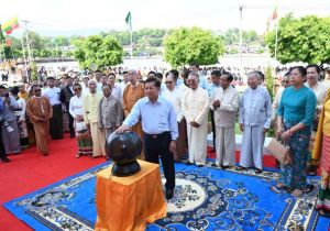 Myanmar Junta Boss Attends Opening of Replica of Shan Palace Demolished by Previous Regime
