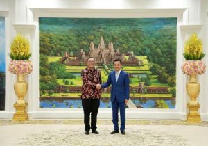 Indonesian and Cambodia to Strengthen Cooperation in Combating Transnational Crimes  