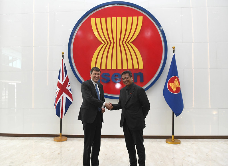 UK Minister for Cabinet Office Sharing Session with the ASEAN Secretariat