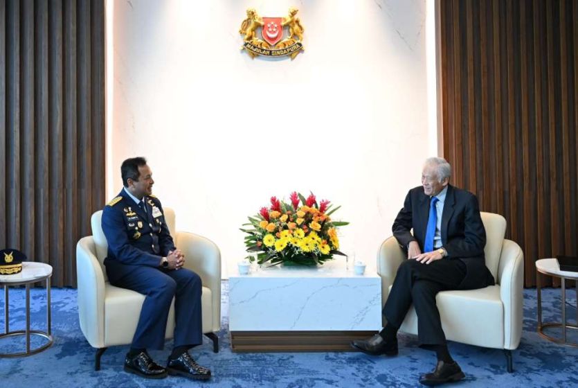 Chief of Staff of Indonesian Air Force Makes Introductory Visit to Singapore