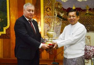 Myanmar, Russia to enhance cooperation in aerospace technology