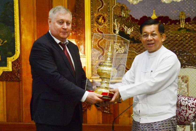 Myanmar, Russia to enhance cooperation in aerospace technology