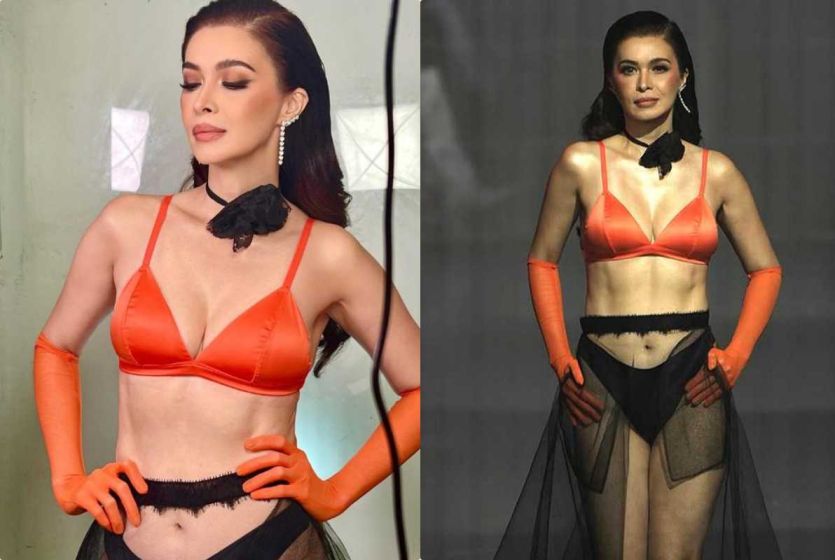 47-year-old Filipino actress actress Sunshine Cruz bares bikini body at Bench Fashion Week