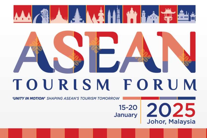 ASEAN Tourism Forum (ATF) 2025 will be held from 15 to 20 January in Johor, Malaysia