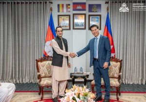 Cambodian Secretary of State for Foreign Affairs receives a courtesy call by Pakistan Ambassador  