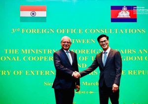 Cambodia-India hold 3rd Foreign Office Consultations in Siem Reap
