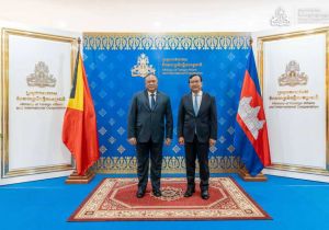 Foreign Ministers of Cambodia and Timor-Leste hold bilateral talks