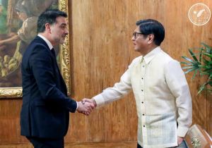 Philippine President welcomes strong diplomatic ties with France