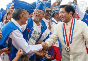 Philippine President hopes nations learned WWII lessons