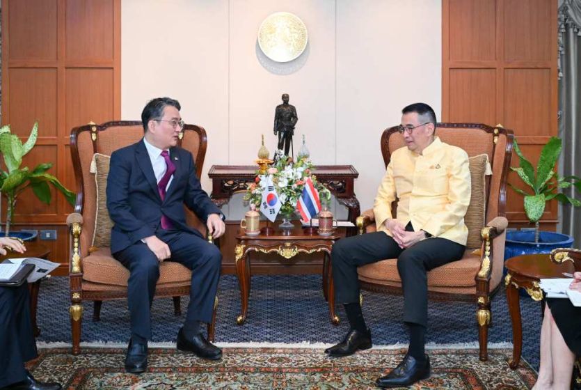Ambassador of South Korea to Thailand pays a courtesy call on Thai Foreign Minister  
