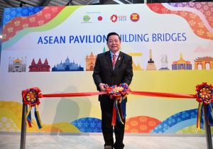 Secretary-General of ASEAN officiates ASEAN Pavilion at World Expo Osaka 2025