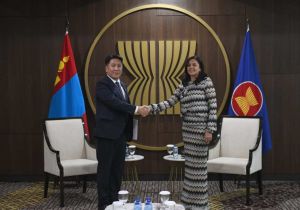Deputy Secretary-General of ASEAN receives Ambassador of Mongolia to ASEAN