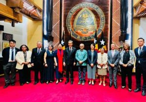 CPPCC Vice Chairman Leung Chun-ying Visits to Timor-Leste