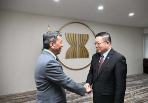 Secretary-General of ASEAN meets with Permanent Representative of Myanmar to ASEAN