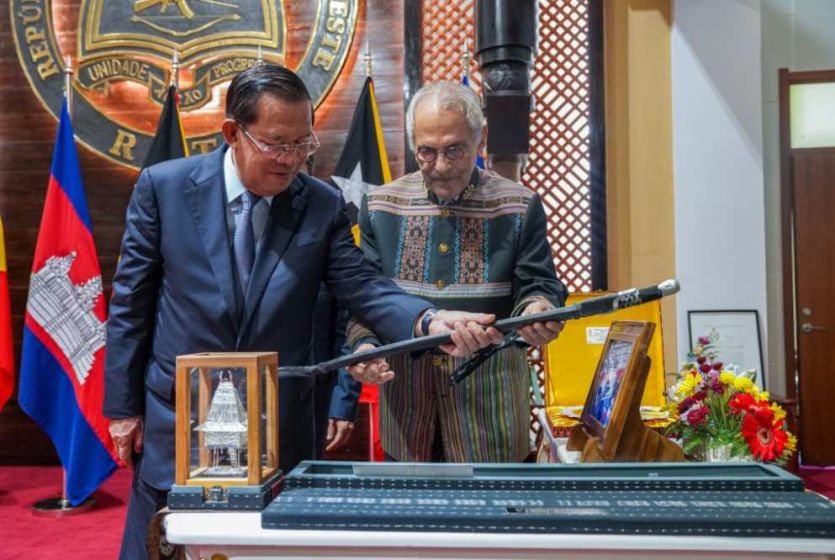 Timor-Leste President Holds Bilateral Meeting with President of Senate of Cambodia