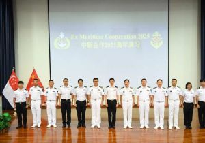 Singapore and Chinese Navies Conduct Bilateral Maritime Exercise