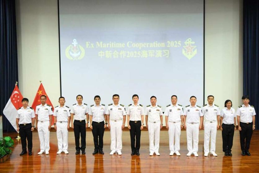 Singapore and Chinese Navies Conduct Bilateral Maritime Exercise