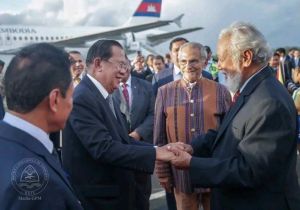 Cambodian Senate President Hun Sen Makes Official Visit to Timor-Leste