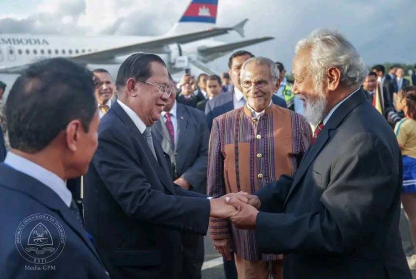 Cambodian Senate President Hun Sen Makes Official Visit to Timor-Leste