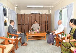 Myanmar Deputy Prime Minister and Foreign Minister receives Resident Representative of ICRC